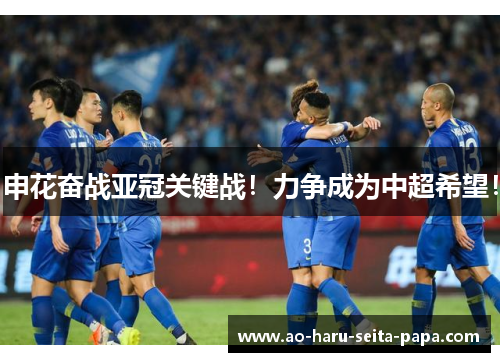 申花奋战亚冠关键战！力争成为中超希望！